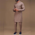 African Ethnic Style Men's Casual Two-Piece Suit