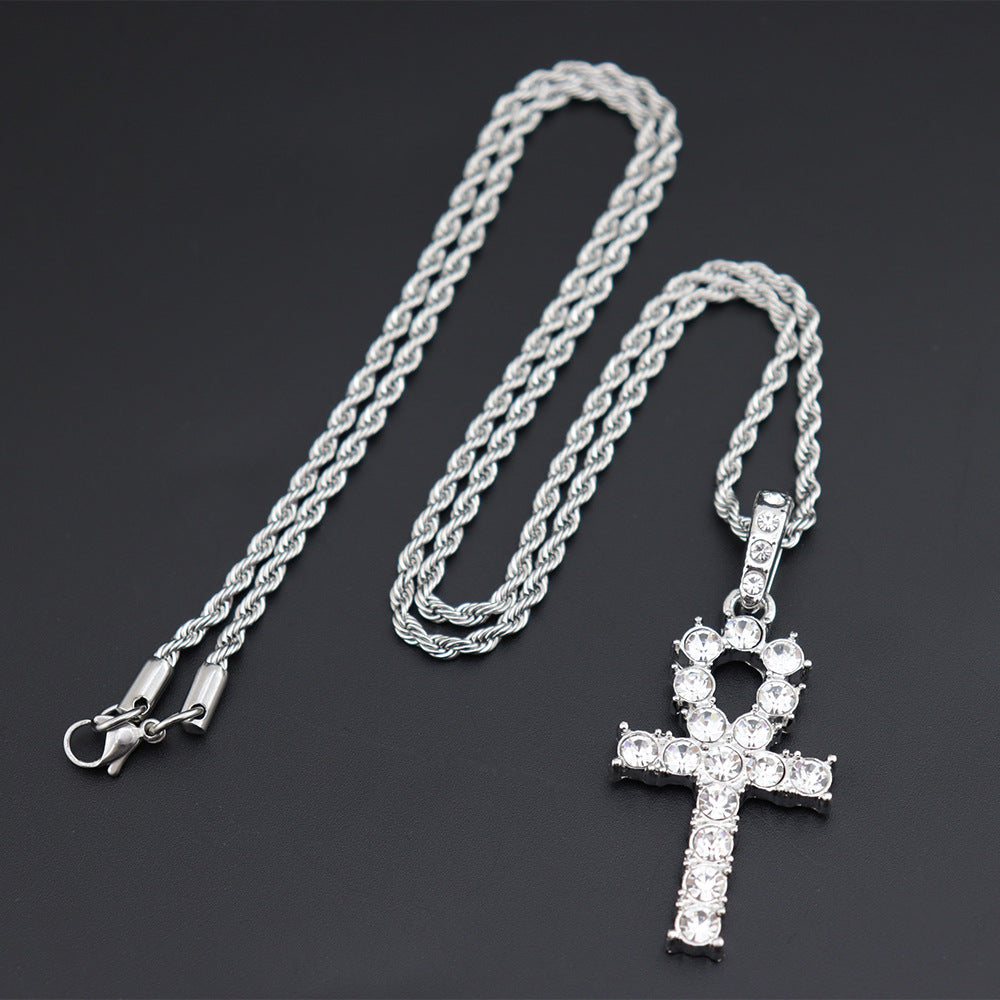 ANKH Alloy Necklace for Men