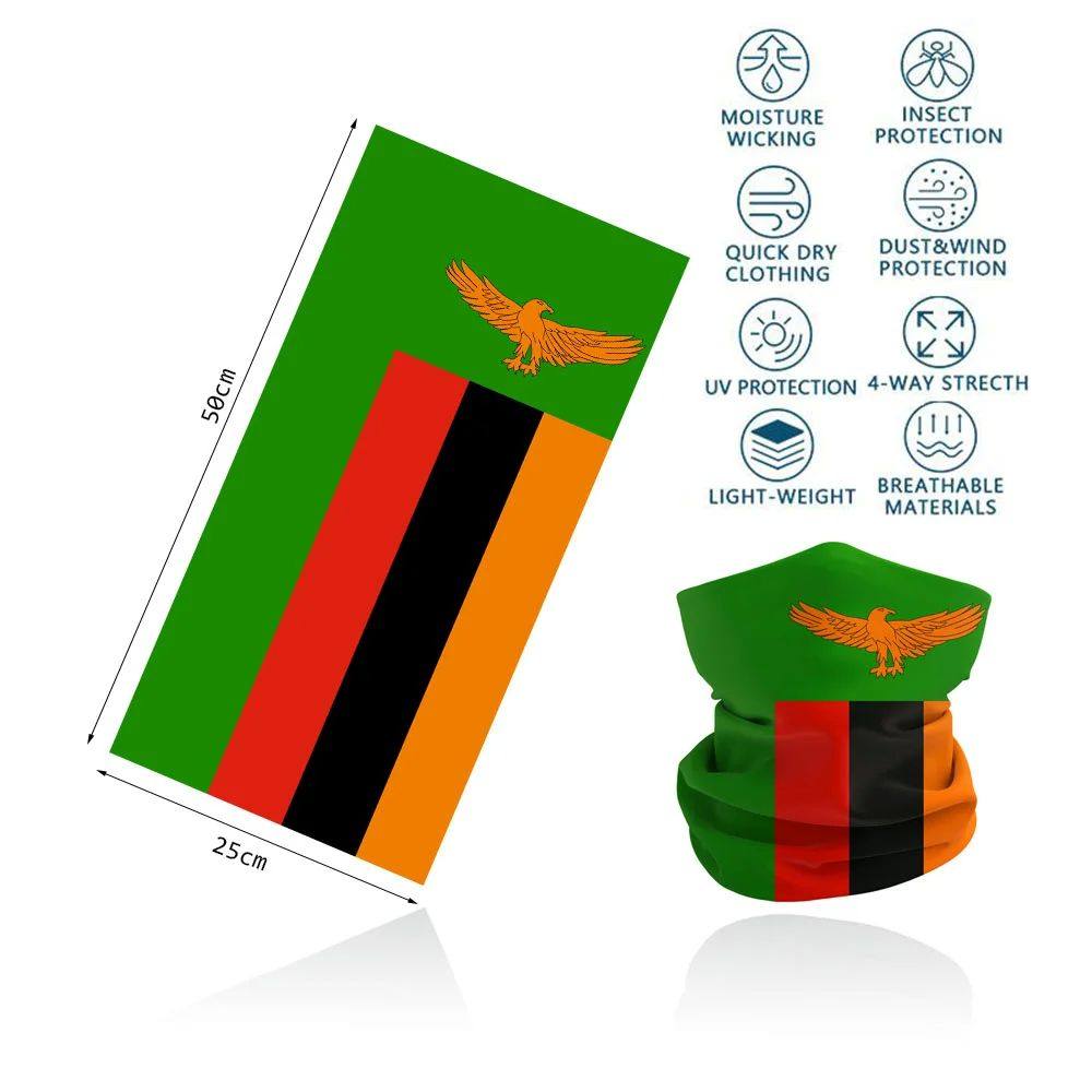 African Flag Design Polyester