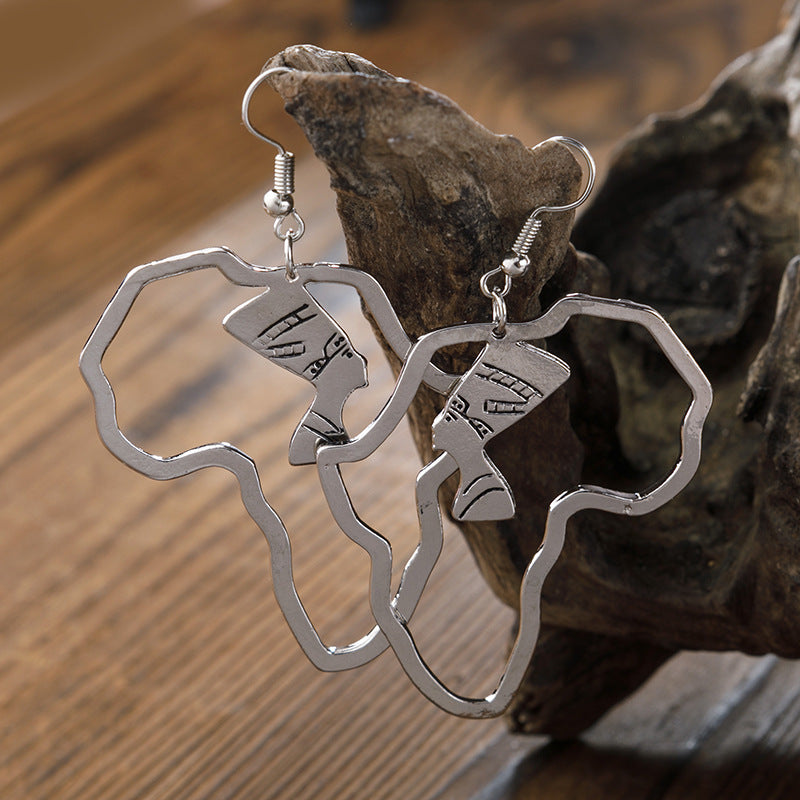 Black African Fashion Earrings