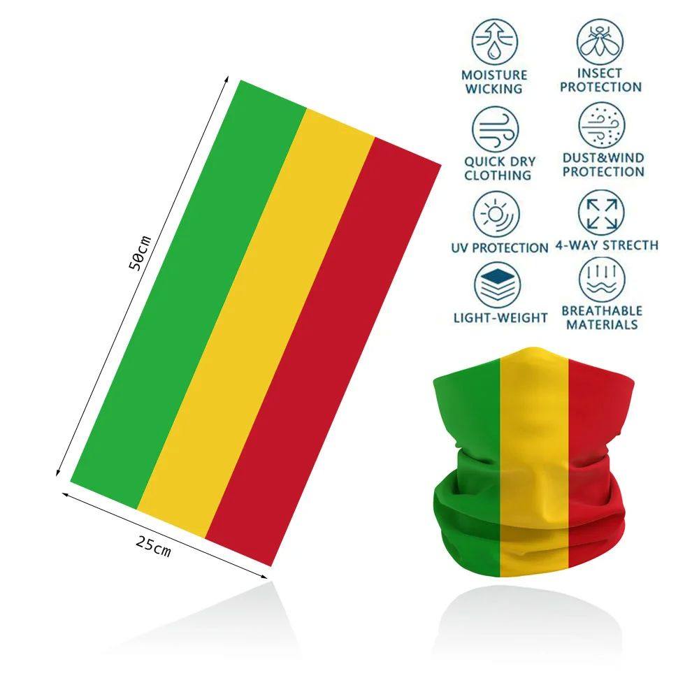 African Flag Design Polyester