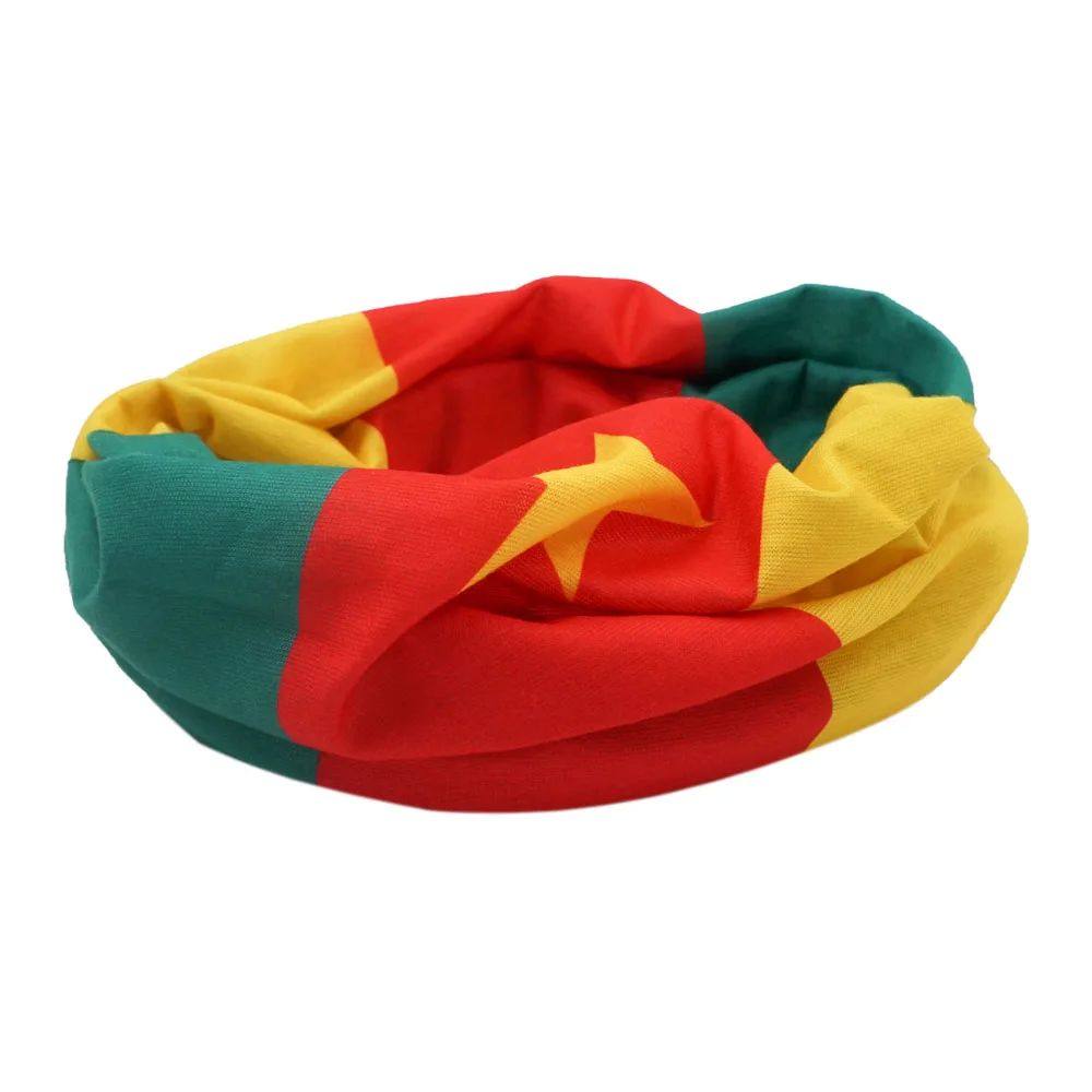 African Flag Design Polyester