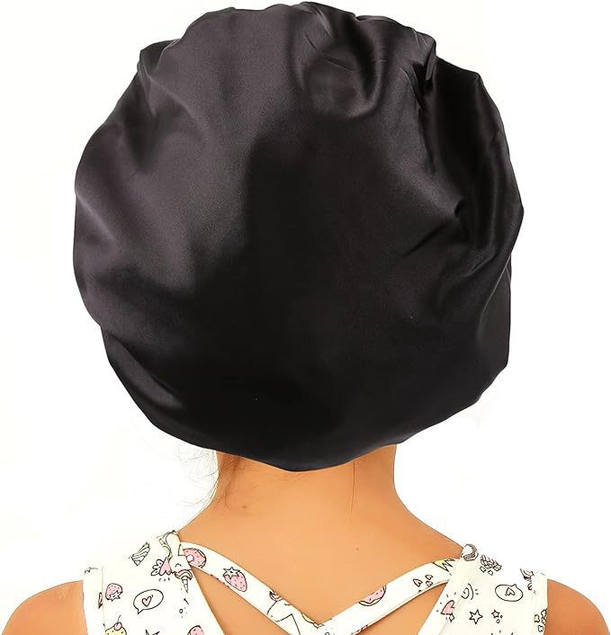 Wide Brim Stretchy Hair Care Cap, High Stretch: Superior elasticity for comfortable fit and easy wear. 
Wide Brim: Provides sun protection and full head coverage. Breathable Fabric: Ensures comfort during extended use.