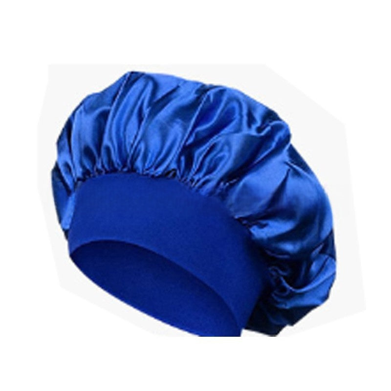 Wide Brim Stretchy Hair Care Cap, High Stretch: Superior elasticity for comfortable fit and easy wear. 
Wide Brim: Provides sun protection and full head coverage. Breathable Fabric: Ensures comfort during extended use.