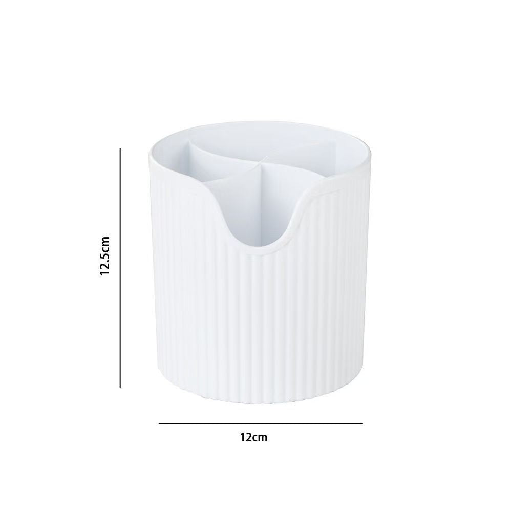 Cosmetics Storage Box, Spacious Design: Large-capacity organizer with dedicated compartments for lipsticks, masks, and cosmetics.