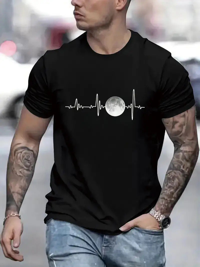 Men Cotton T-shirt, graphic tshirt, printed tshirt, black tshirts, cool tshirts, trendy tshirt, white tshirt, designer tshirt, oversized tshirt.