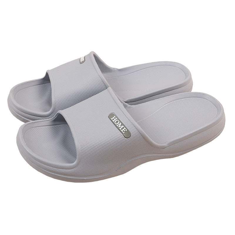 Men's plus-size slippers, Anti-slip: Enhanced safety with textured EVA sole for secure footing on wet surfaces. 
Breathable: Designed for comfort with air-permeable material to keep feet cool and dry.
