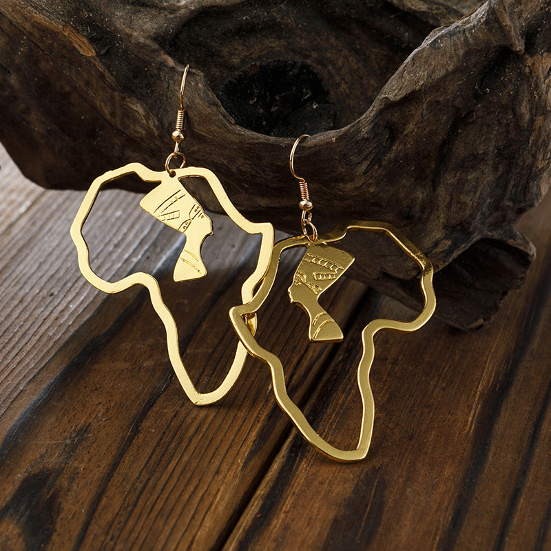 Black African Fashion Earrings