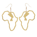Black African Fashion Earrings