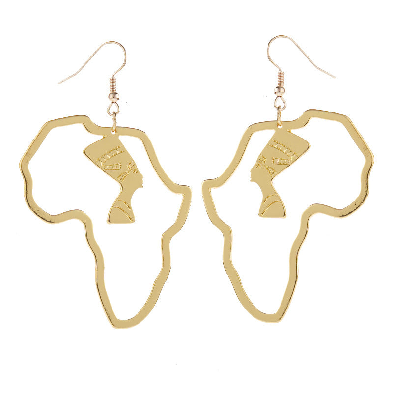 Black African Fashion Earrings