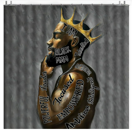 African Pattern Bathroom Mat Set